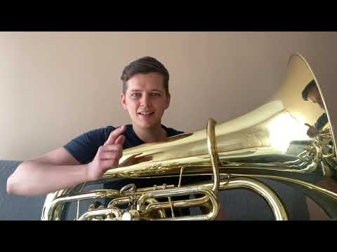 Online tuba lesson!