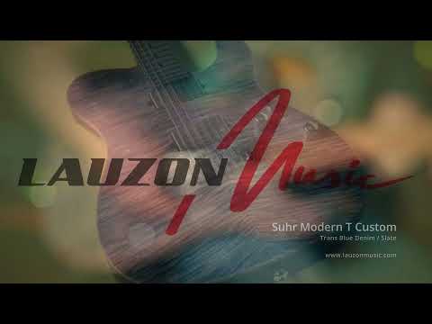 Guitar Demo - Suhr Modern T Custom, Trans Blue Denim / Slate