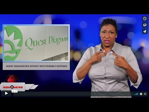 Quest Diagnostics patient info possibly exposed (ASL - 6.4.19)
