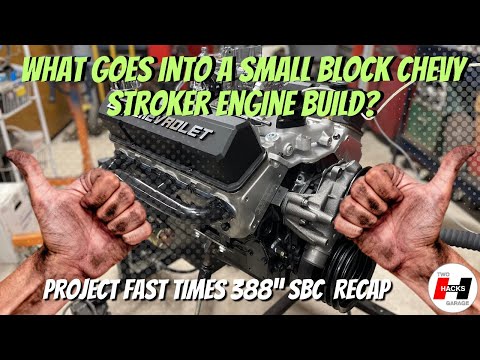 What’s Inside This Small Block Chevy Stroker Engine Build? 388 Cubic Inches of Rowdiness! #chevrolet