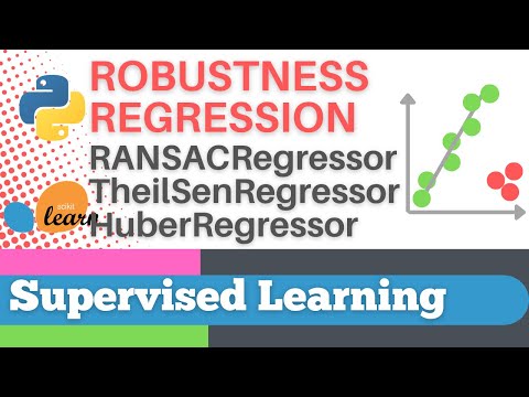 #52: Scikit-learn 49:Supervised Learning 27:  Robustness regression