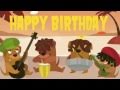 Reggae Birthday Song 