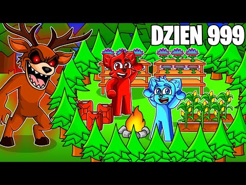 ZBUDOWAŁEM NAJBEZPIECZNIEJSZĄ BAZĘ w 99 NOCY w LESIE!