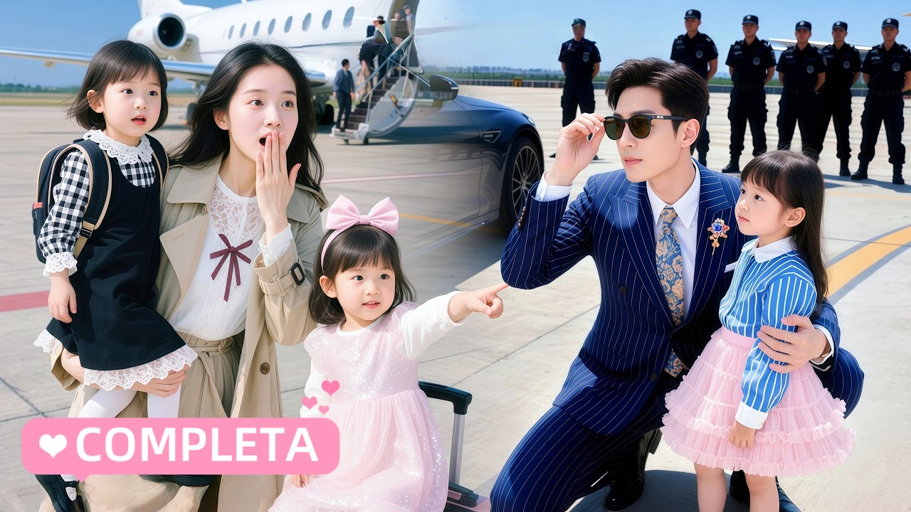 💗O CEO ficou estupefato ao ver os dois bebês da moça, pois eles eram a sua cara!#amor #kdrama