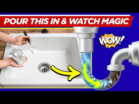 BEST Way to Clean Your Kitchen Drain and Stop Bad Smells