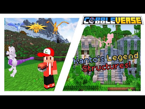 COBBLEVERSE Kanto Legendary Structures! How to Find & Summon Them!