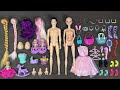 12 Minutes Satisfying With Unboxing Barbie Family Playset Cute Doll Toys ASMR Review Toys