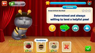 NEW LEVELS ADDED Lets play Meow match level 406 HARD LEVEL HD 1080P NEW LEVELS ADDED