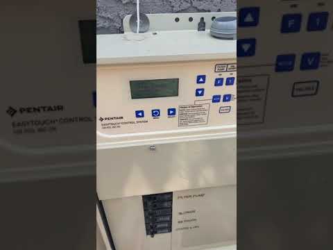 Programming a valve on Pentair Easy Touch 8