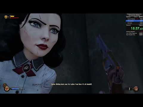 BioShock Infinite: Burial At Sea Both Episodes Glitchless Speedrun in 1:23:02 (World Record)