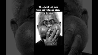The cheeks of jazz trumpet virtuoso Dizzy Gillespie #jazz