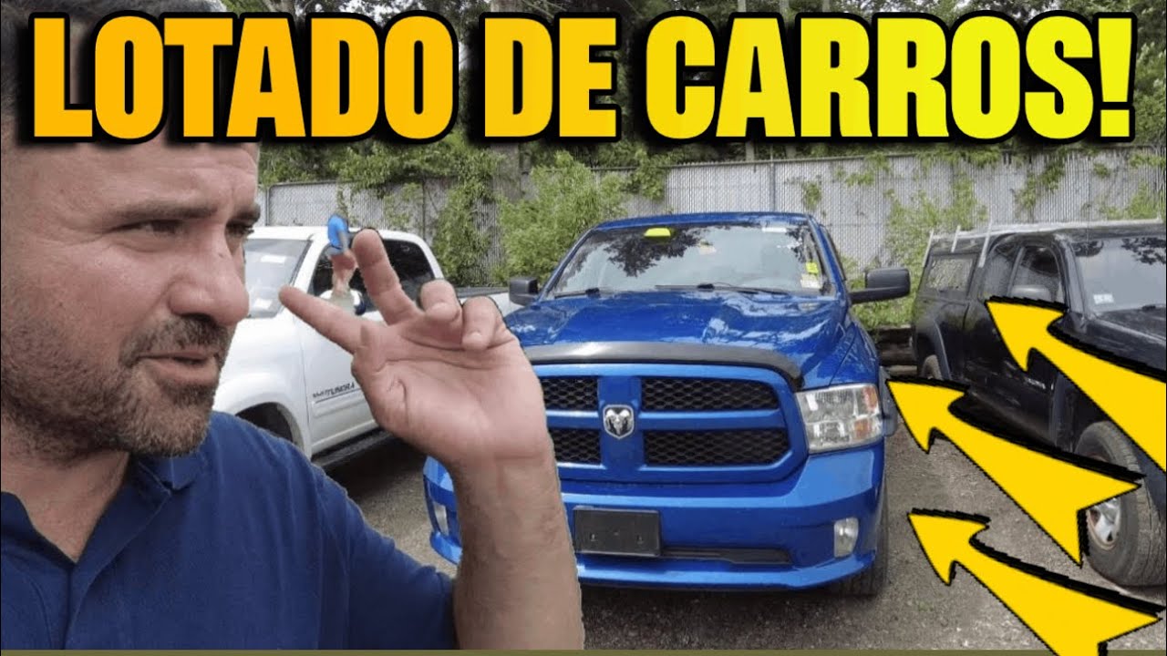 1 HORA NO LIXÃO DE CARROS DOS EUA 🇺🇸