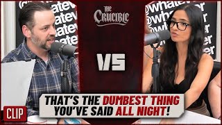 Andrew Forced to TAKE 5 After BRAINDEAD Debate w/ Farha on Whatever Podcast