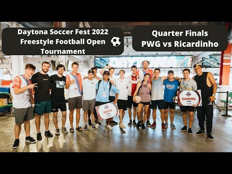 PWG vs Ricardinho - Quarter Finals - Daytona Soccer Fest 2022 (Freestyle Football Tournament)