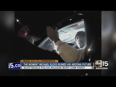 Body camera footage released in Michael Floyd’s arrest