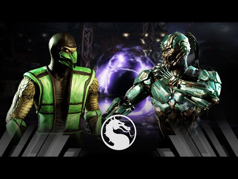 Mortal Kombat X - Reptile Vs Cyber Sub-Zero (Very Hard)