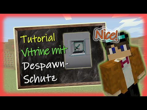 Redstone-Schule Folge 63 - Vitrine mit automatischer Item-Anzeige | Minecraft Tutorial