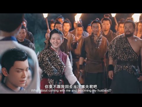 The drunken princess can no longer hide her love and asks prince to be her husband