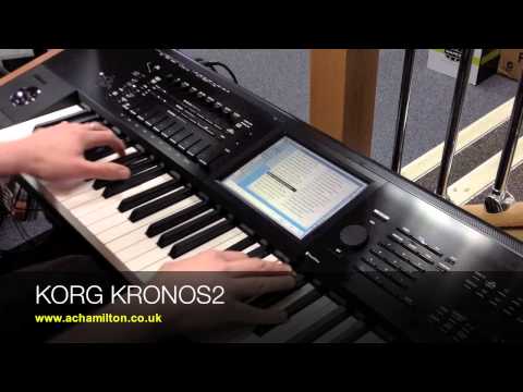KORG KRONOS 2 (KRONOS 2015) Demo - Sounds / Combis