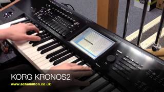 KORG KRONOS 2 (KRONOS 2015) Demo - Sounds / Combis