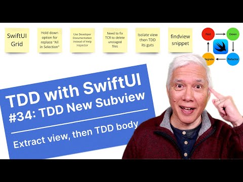 TDD New SwiftUI Subview thumbnail