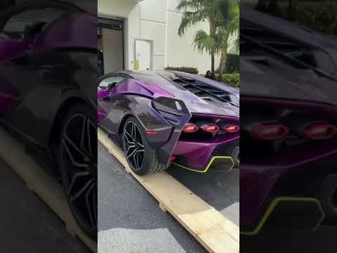 Joker Lamborghini Sian Amazing Look #shorts By Supercar Boi
