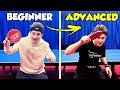 5 Skills That Separate Beginner & Advanced Table Tennis Players