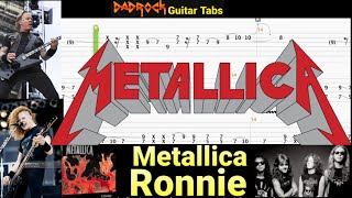 Ronnie - Metallica - Guitar + Bass TABS Lesson