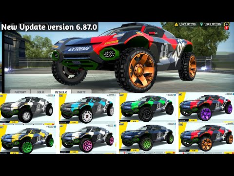New E Car! || All Skins Unlocked || Extreme Car Driving Simulator New Update || Full Gameplay