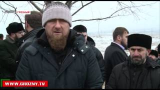 В Грозном похоронили останки 109 людей, найденных ранее в Октябрьском районе 