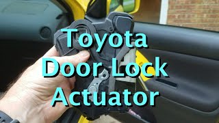 Door Lock Actuator Replacement on Toyota Matrix or Pontiac Vibe - $20 fix