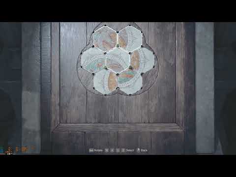 Resident Evil 4 Remake Stone Pedestal Puzzle