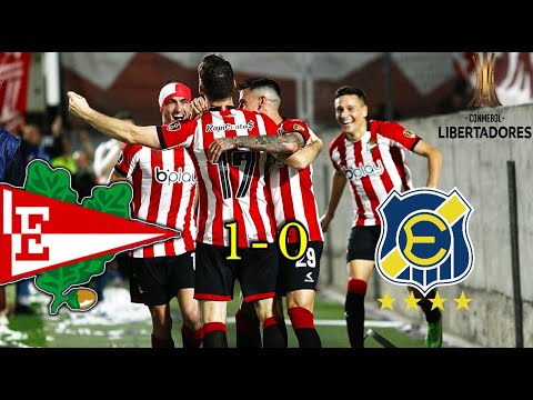 "Hinchada de Estudiantes vs Everton - Copa Libertadores" Barra: Los Leales • Club: Estudiantes de La Plata