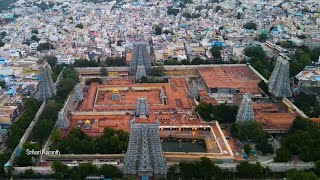 Madurai Meenakshi Amma Temple - Best Aerial View  