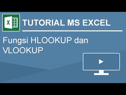 tutorial dasar rumus VLOOKUP dan HLOOKUP pada microsoft excel
