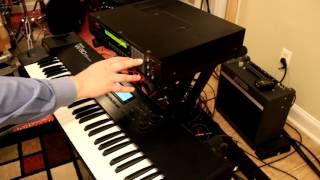 Video thumbnail for Yamaha TX16W sampler - some demos by SynthMania