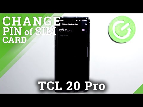 How to Remove SIM PIN from SIM Card on TCL 20 Pro 5G?