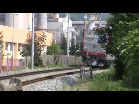 MIR E652-005 IN USCITA DA ROBILANTE DIREZIONE TRINO VERCELLESE