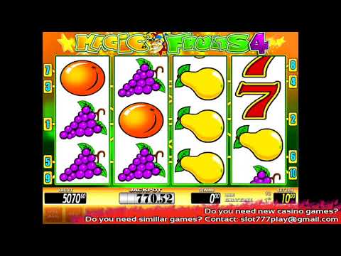 Magic Fruits 4 slot game from multigame system.