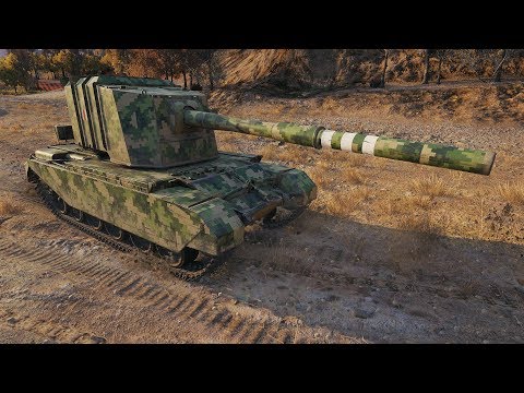 World of Tanks FV4005 Stage 2 Empire's Border 12.6k dmg, HEARTBRAKE