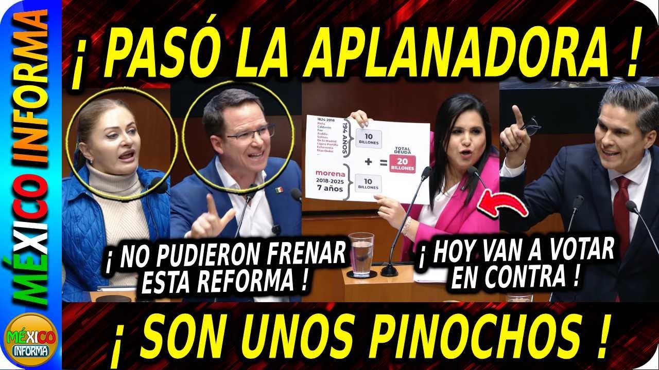 PASÓ AHORITA: EL PRIAN NO PUDO FRENAR ESTA IMPORTANTE LEY. SENADOR LES DICE PINOCHOS EN PLENA SESIÓN