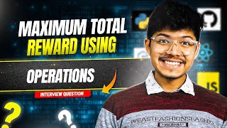 YouTube video '3181 & 3180 | BitSet Crash Course | DP | 3181. Maximum Total Reward Using Operations II & I'