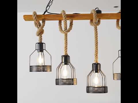 Люстра з конопляного канату: Vakkerlimited представила індустріальний дизайн