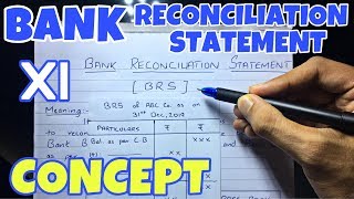 #1 Bank Reconciliation Statement - Concept -By Saheb Academy - Class 11