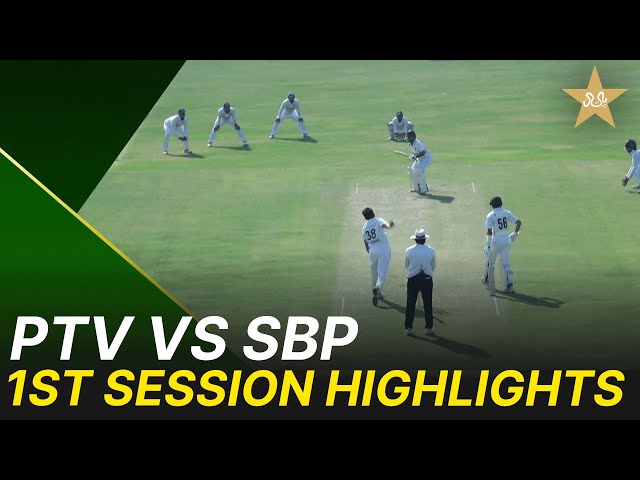 1st Session Highlights | PTV vs SBP | President’s Trophy | 2025-26 | PCB | M2V1S