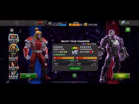 5/65 Omega Red vs 6.1.5 crossbones - oneshot