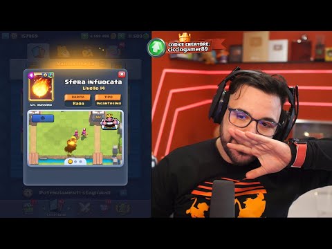INTRODUCO la Sfera INFUOCATA NEL DECK - CLASH ROYALE