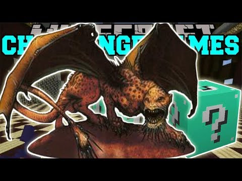 PopularMMOs Pat and Jen Minecraft ARCTIC SCORPION CHALLENGE GAMES - Lucky Block Mod