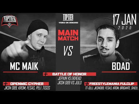 TopTier Takeover Leipzig 17.01.20 - PPV Trailer // MC MAIK BDAD JKSN 089 EKHEAD JEPAIN KROM MURO