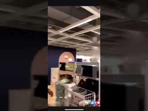 EARTHQUAKE IN IKEA👀